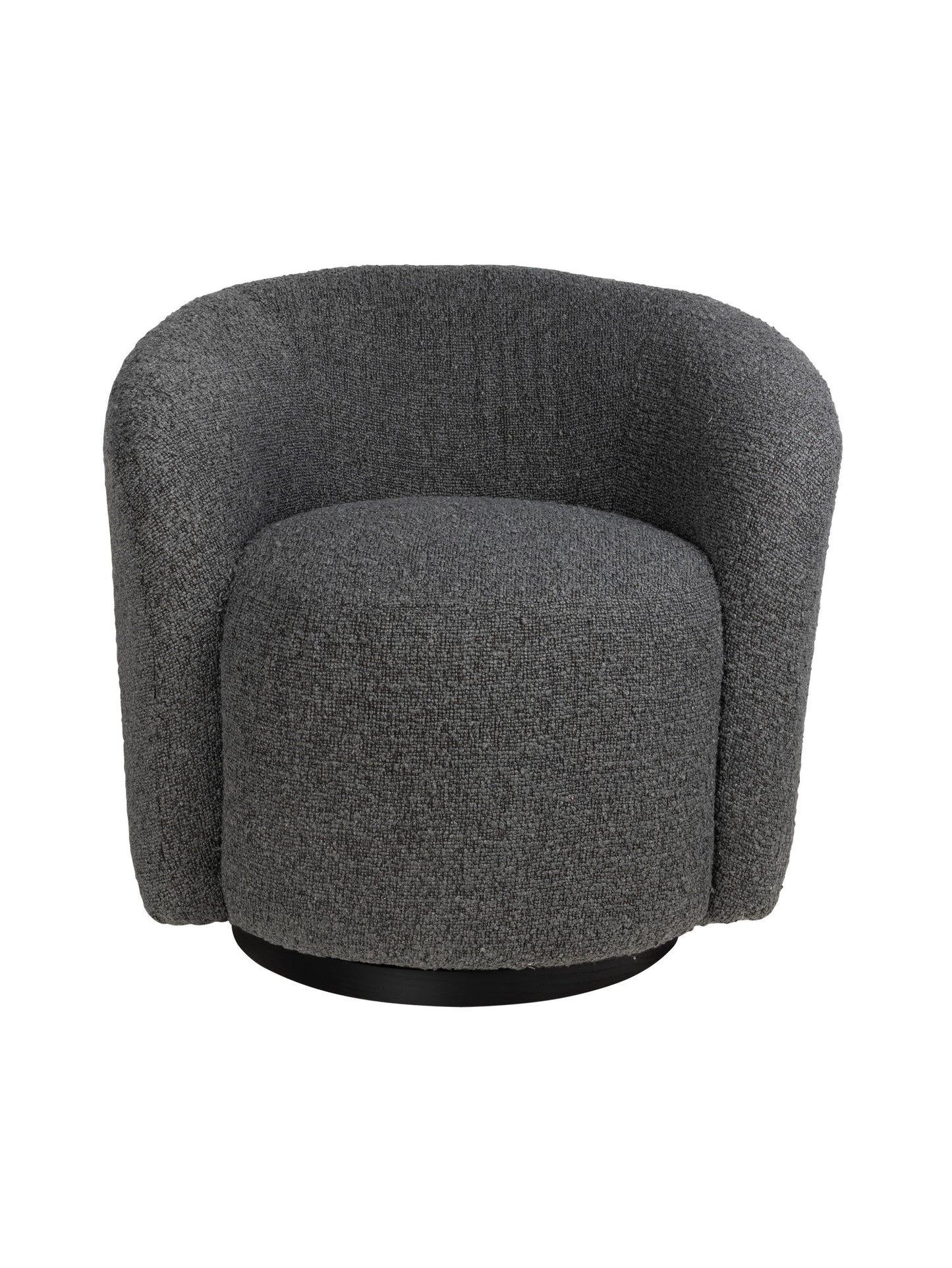 Desire Swivel Chair in Boulders pewter