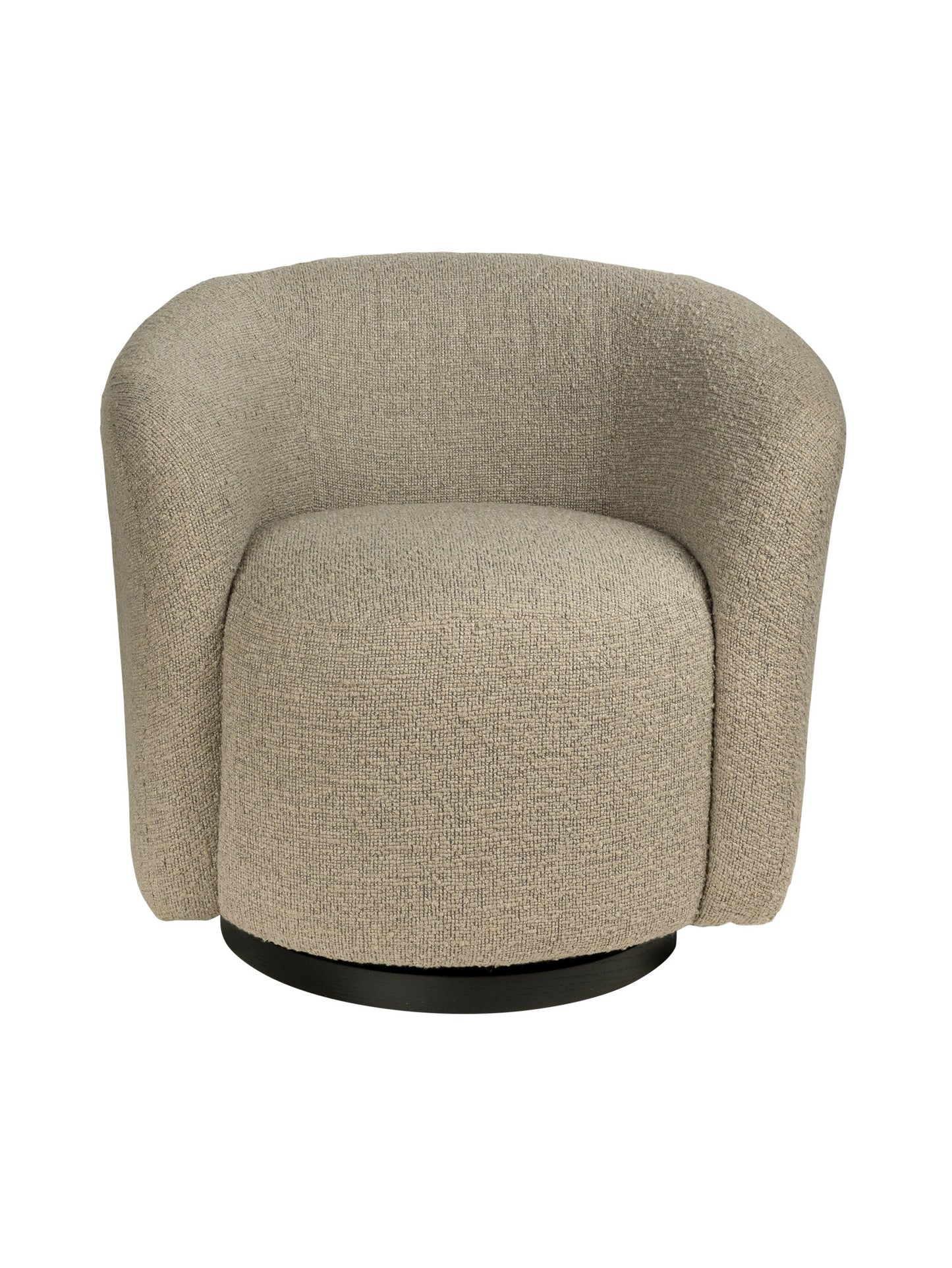 Desire Swivel Chair in Boulders iron