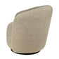 Desire Swivel Chair in Boulders iron