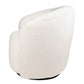 Desire Swivel Chair in Boulders White Rock