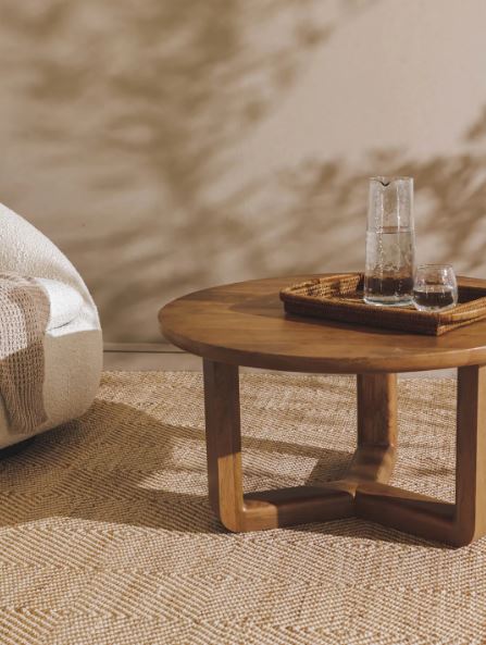 Portico Coffee Table in Nutmeg