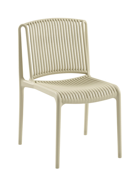 Pierre Outdoor Chair in Creme