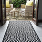 KELIM BLACK Reversible Rug & Runner