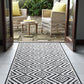 KELIM BLACK Reversible Rug & Runner