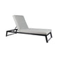 Tangier Outdoor Lounger in Gravel Road