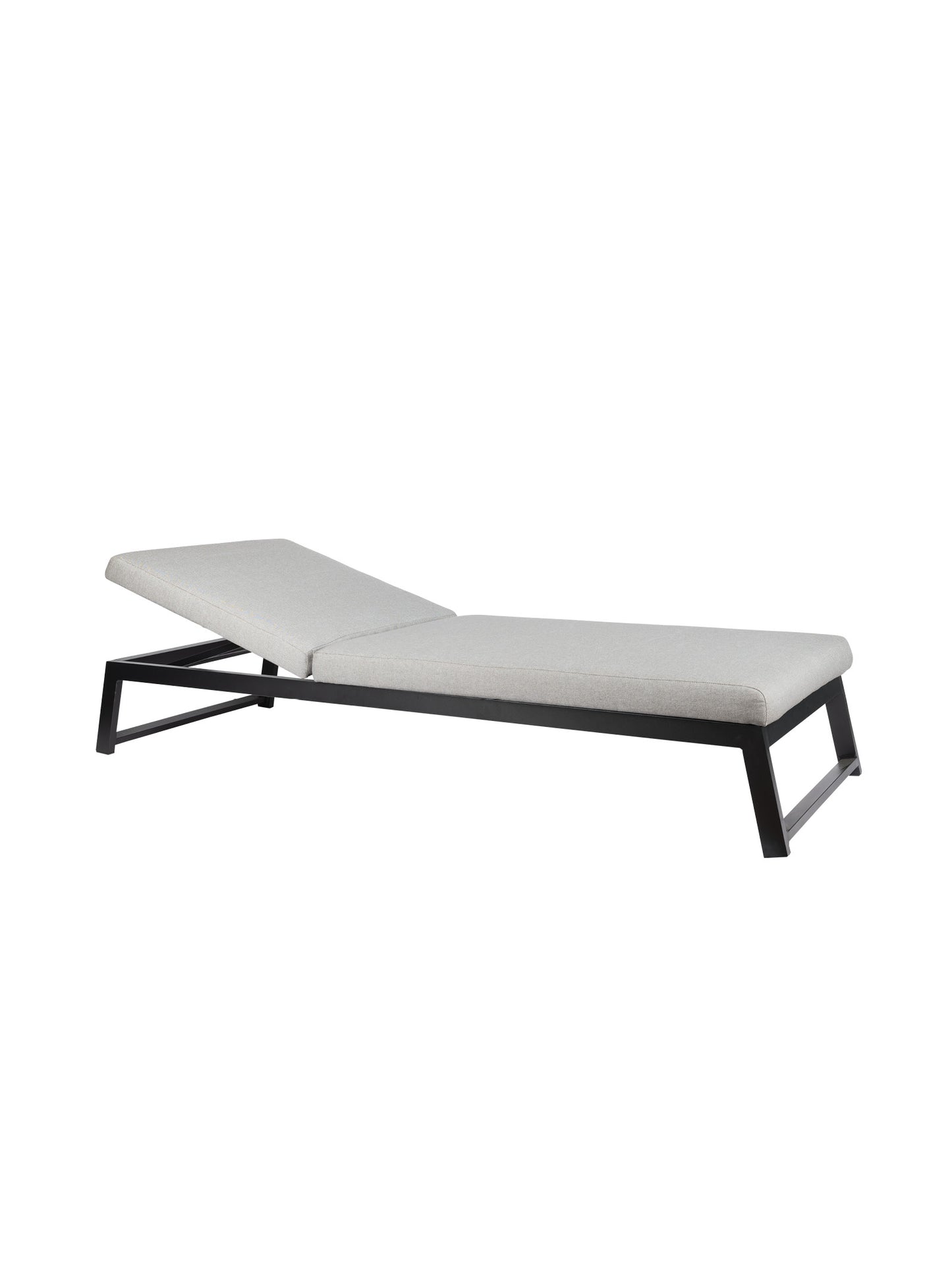 Tangier Outdoor Lounger in Gravel Road