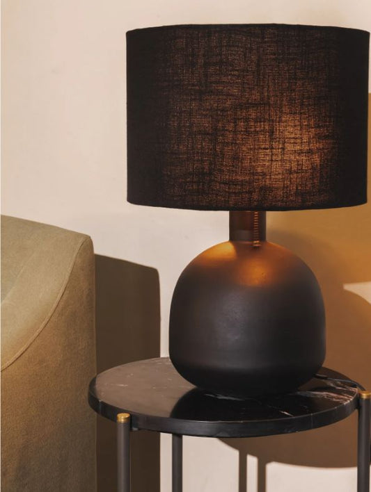 Michelangelo Table Light in Nero