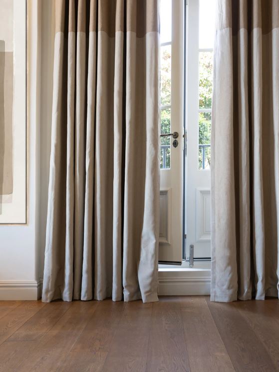 Chateau ready-made curtains in Desert