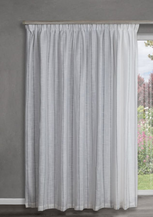 Riptide Lined Sheer Ready Made Curtains