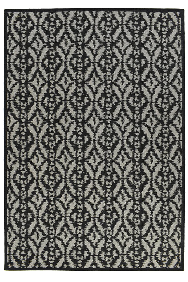 BATIK BLACK Rug & Runner