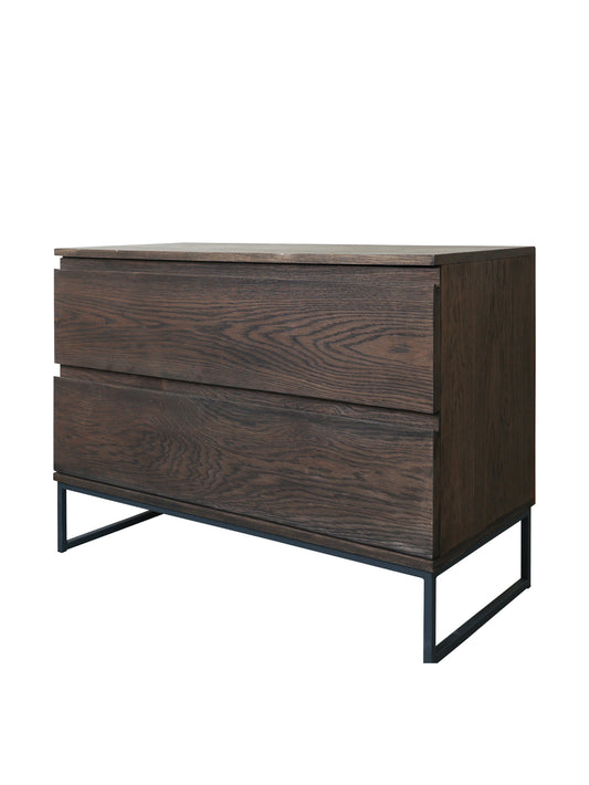 Haven Nightstand in Peppercorn - Large