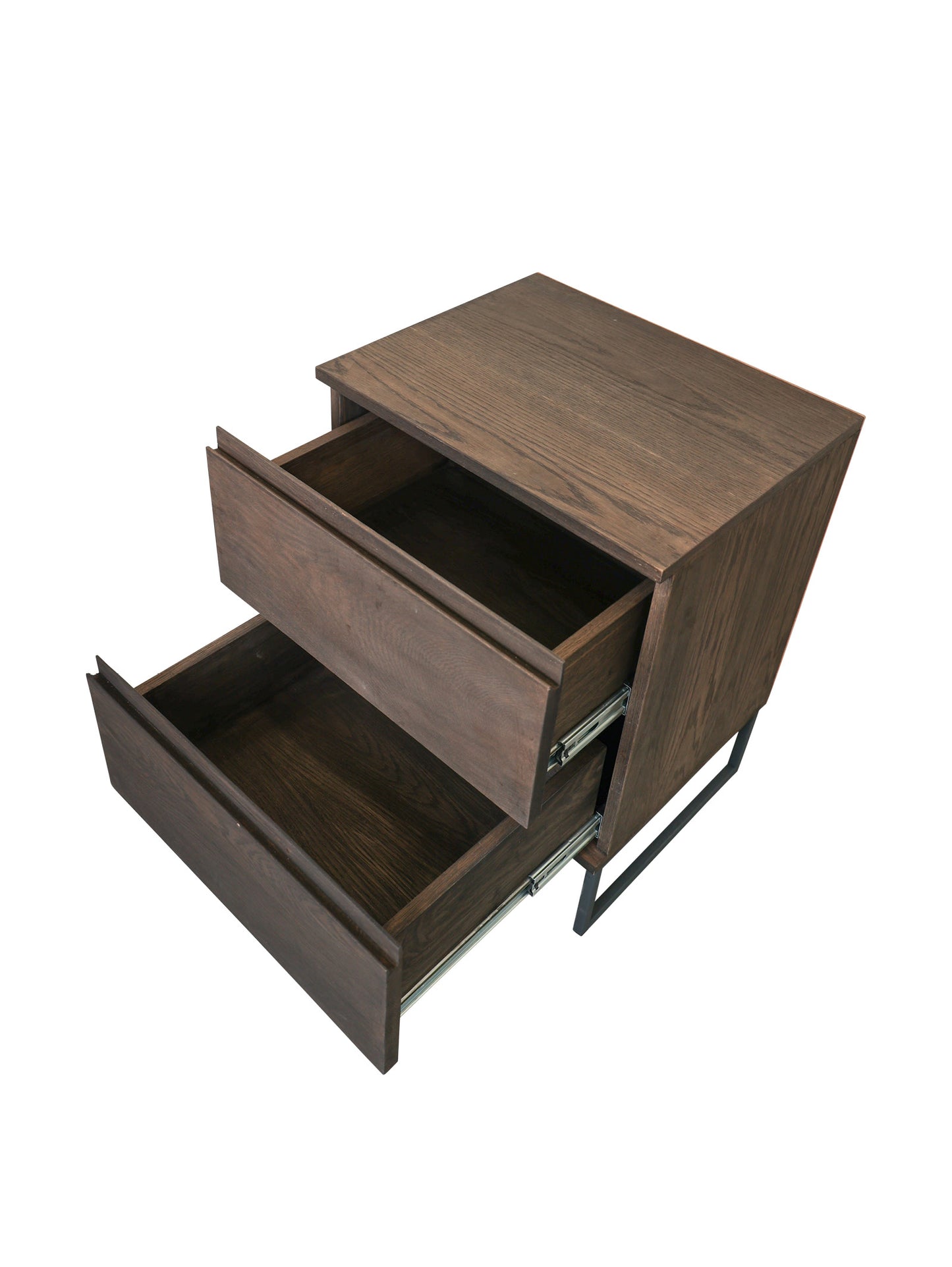 Haven Nightstand in Peppercorn - Medium