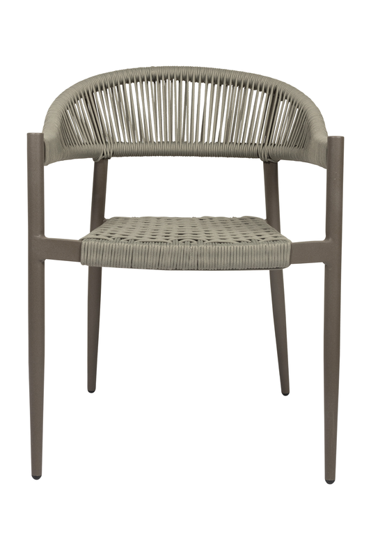 Iona Stackable Outdoor Chair in Earth