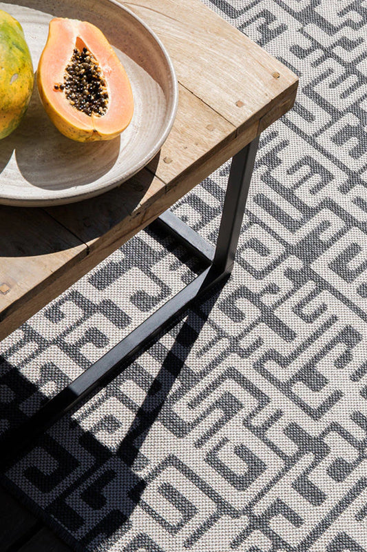 MAZE GREY Rug & Runner