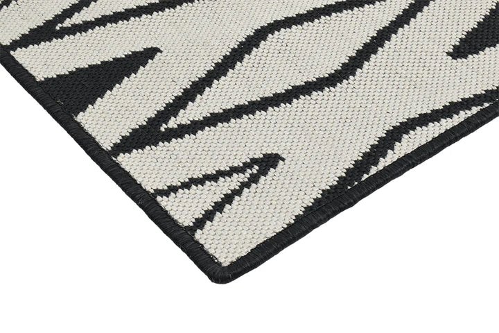 KIMBERLEY BLACK Reversible Rug & Runner