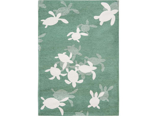 Tiny Turtles Rug Flat Weave Rug